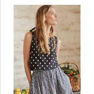 Anthropologie Brand (Harlyn) Tie Strap Tank